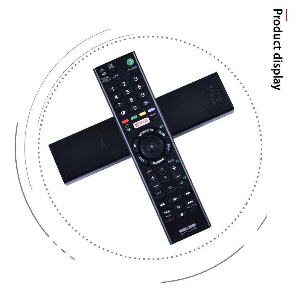 RMT-TX100A RMTTX100A Replacement Remote Control，Proxima Direct fit for Sony Bravia TV KD-75X8500C KD-65X8500C KD-49X8500C KD-55X8500C KD-49X8300C KD-43X8300C KD-43X8500C KD-55X9000C KD-65X9000C - Office Catch