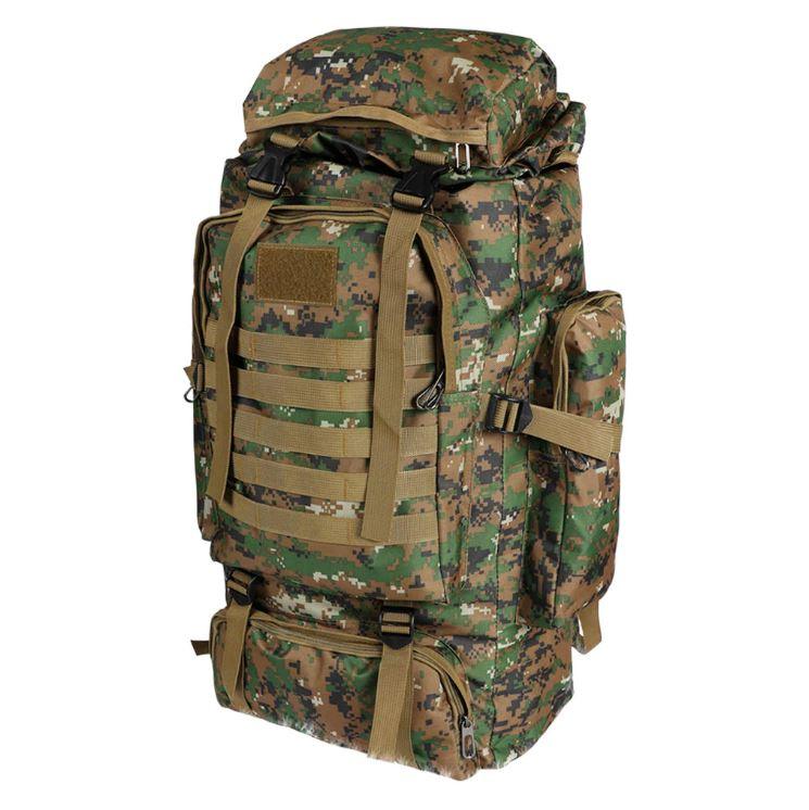 Tactical Military Backpack With 80 Liter Capacity For Hiking, Camping, Outdoors - Office Catch