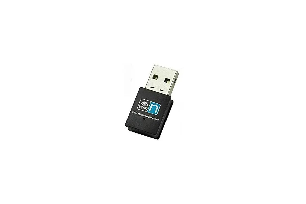 USB Wireless N WiFi Adapter Dongle Network LAN Card 802.11n 300Mbps Windows 10 11 - Office Catch